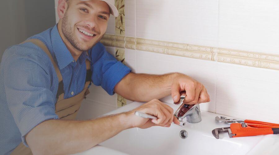 Faucet cartridge replacement in Tabor, IA